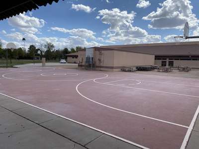 Mesquite Elementary School Outdoor Basketball Courts in Gilbert 2