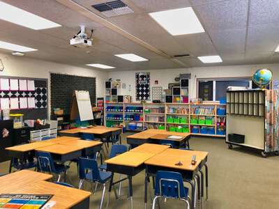 Crocker Riverside Elementary School Classroom Standard in Sacramento