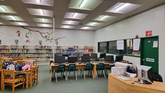 Palm Cove Elementary School Media Center in Pembroke Pines