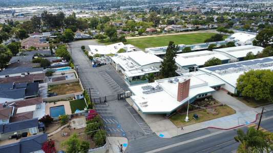 John Muir Middle School Parking Lot in Burbank 2