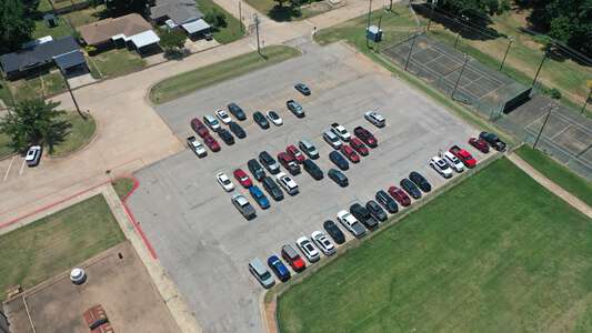 Mid-Del Schools Learning and Services Center Parking Lot - Side in Del City 2