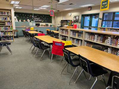 Paloma Elementary School Library in San Marcos