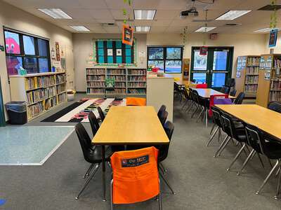 Paloma Elementary School Library in San Marcos