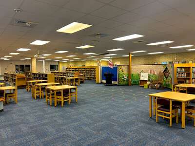 San Carlos Park Elementary School Library in Fort Myers