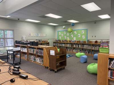 Brennen Elementary School Library in Columbia