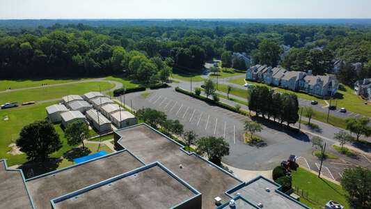 Beverly Woods Elementary School Parking Lot - Fields in Charlotte 2