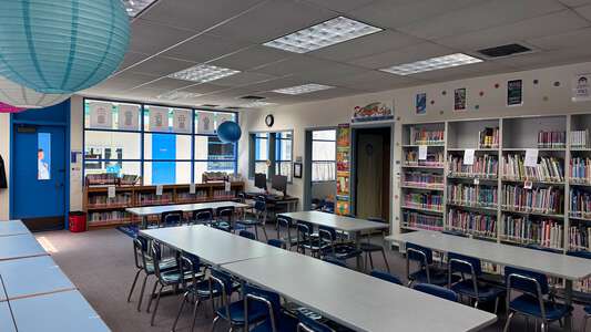 Hidden Hills Elementary School Library in Laguna Niguel