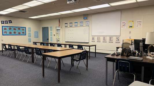 Rancho San Joaquin Middle School Classroom Standard in Irvine