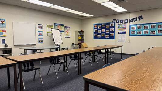 Rancho San Joaquin Middle School Classroom Standard in Irvine