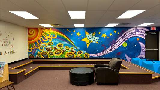 Buckner Performing Arts and Science Magnet Elementary School Library in Wichita 4
