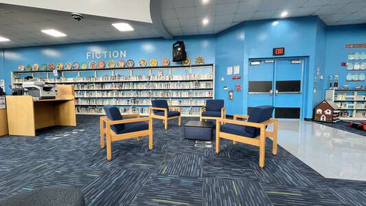 Dr. Carlos J. Finlay Elementary School Library in Miami
