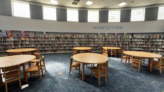 Dr. Carlos J. Finlay Elementary School Library in Miami