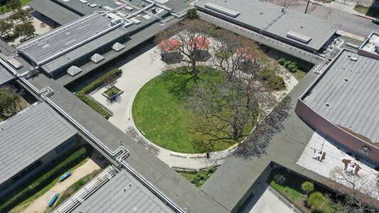 Mission Bay High School Courtyard in San Diego