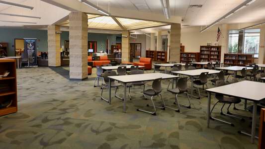 Desert Wind Middle School Library in Maricopa