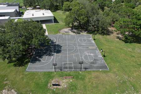 Hudson Primary Academy Outdoor Basketball Courts in Hudson