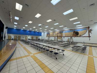 Brookwood Elementary School Cafeteria in Virginia Beach
