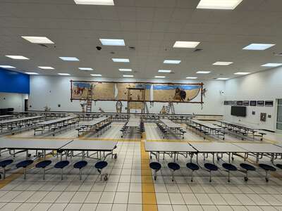 Brookwood Elementary School Cafeteria in Virginia Beach