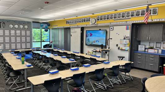 Marigold Elementary School Classroom Standard in Chico