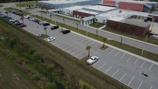 Willow Oak School  Parking Lot - Side in Mulberry 2