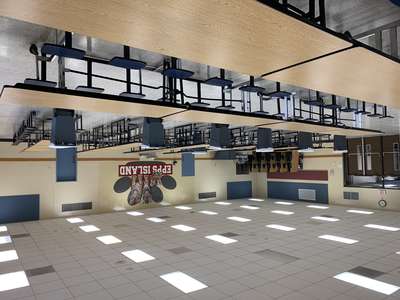 Epps Island Elementary School Cafeteria in Klein