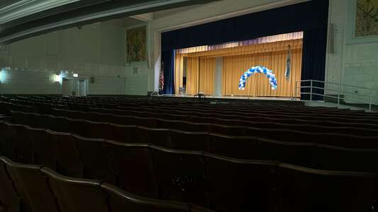 Burbank - Luther Burbank Elementary School Assembly Hall in Chicago 1