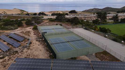 Seaside High School Tennis Courts in Seaside