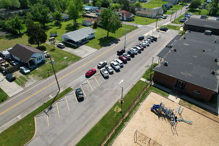 Inskip Elementary School Parking Lot - Side in Knoxville