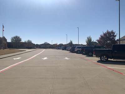 Roanoke Elementary School Parking Lot 1 in Roanoke