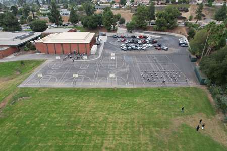Carl H. Lorbeer Middle School Blacktop / Basketball Courts in Diamond Bar