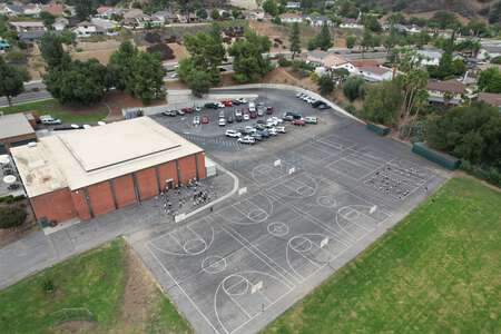 Carl H. Lorbeer Middle School Blacktop / Basketball Courts in Diamond Bar
