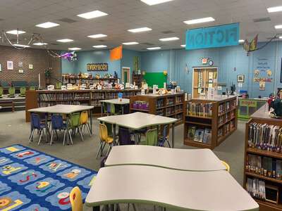 College Park Elementary School Media Center in Ladson