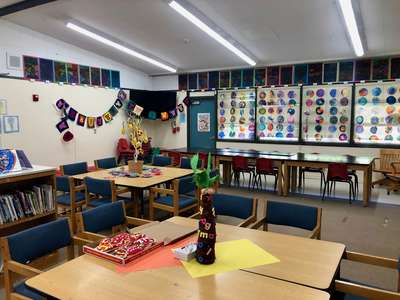 Cleveland Elementary School (SBUSD) Library in Santa Barbara