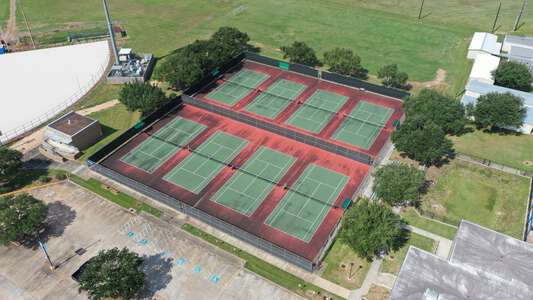 Elkins High School Tennis Courts in Missouri City 2