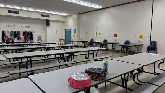 Westcreek Elementary School Cafeteria in Fort Worth
