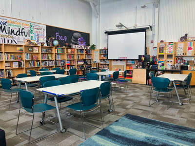 Marysville K-5 School Library in Portland