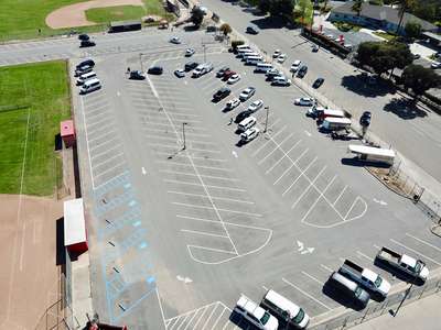 Santa Maria High School Parking Lot 1 Staff in Santa Maria