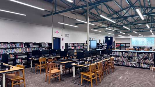 North Glade Elementary School Library in Miami