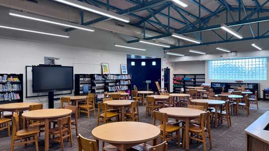 North Glade Elementary School Library in Miami