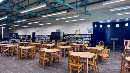 North Glade Elementary School Library in Miami