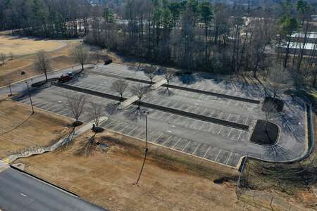 North Forsyth High School Baseball Parking Lot in Cumming 2