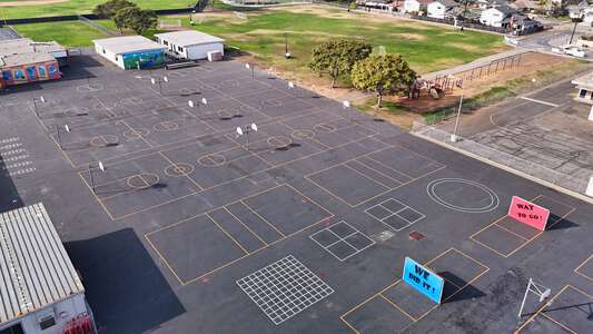 Davis Magnet School (K-6) Outdoor Basketball Courts 2 in Costa Mesa