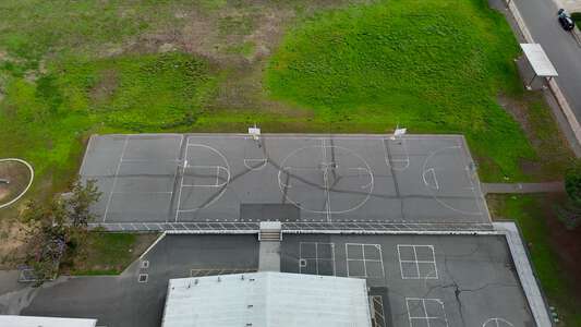 Pennycook Elementary School Outdoor Basketball Courts in Vallejo