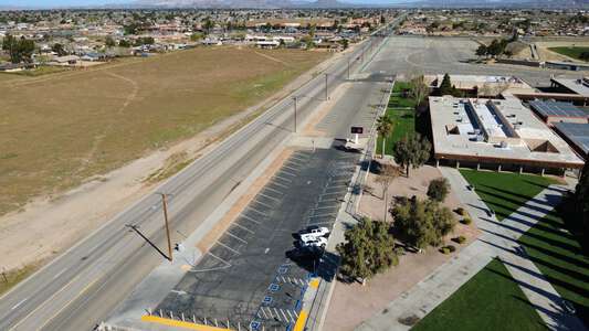 Apple Valley High School Parking Lot - Front in Apple Valley 2