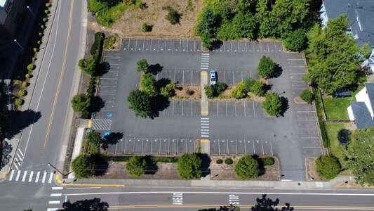 West Linn High School Parking Lot - North in West Linn