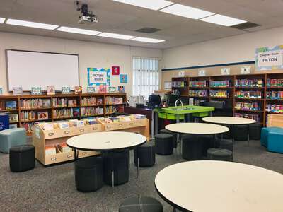 Crowley Elementary School Library in Visalia