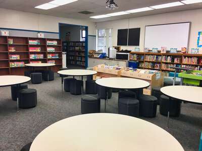 Crowley Elementary School Library in Visalia