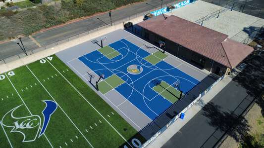 La Costa Canyon High School Outdoor Basketball Courts in Carlsbad
