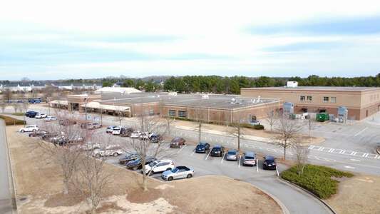 Alcova Elementary School Parking Lot - Main Front in Dacula