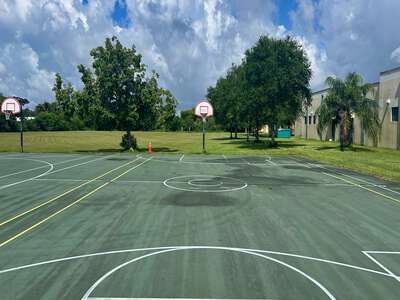 Howard Drive Elementary School Outdoor Basketball Courts in Palmetto Bay