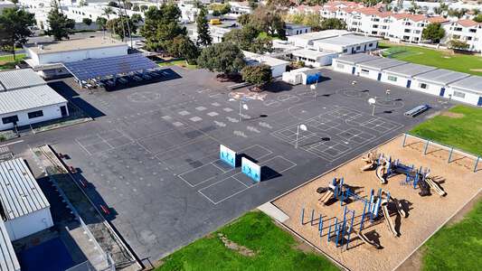 Whittier Elementary School (K-6) Blacktop in Costa Mesa